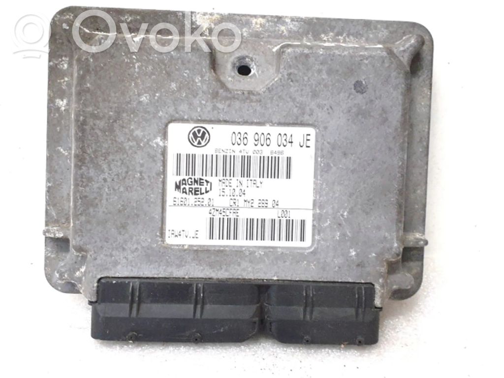 Skoda Fabia Mk1 (6Y) Engine control unit/module 