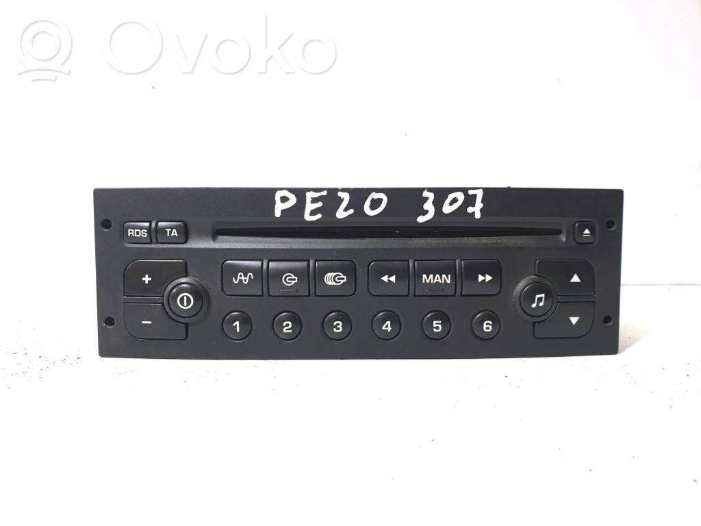 Peugeot 307 Panel / Radioodtwarzacz CD/DVD/GPS 