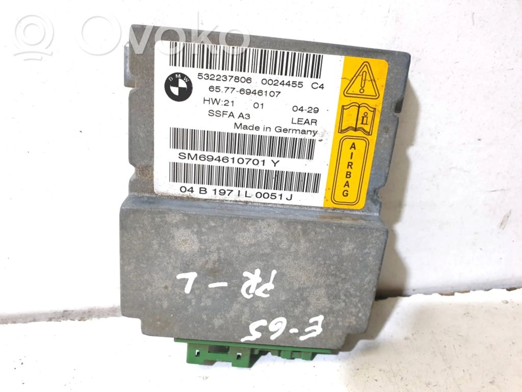 BMW 7 E65 E66 Airbag control unit/module 