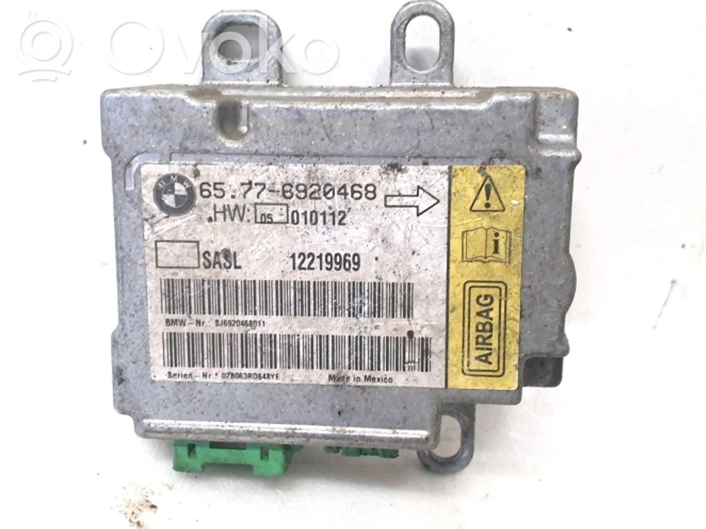 Unidad de control/módulo del Airbag   65776920468