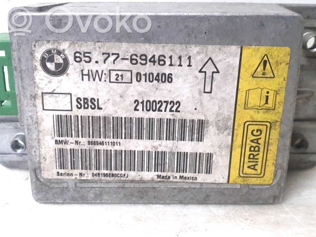 BMW 7 E65 E66 Airbag control unit/module 