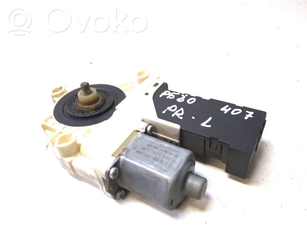 Peugeot 407 Silnik regulatora szyby drzwi przednich 