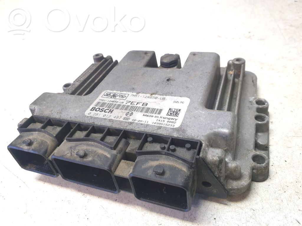 Ford Focus C-MAX Engine control unit/module 