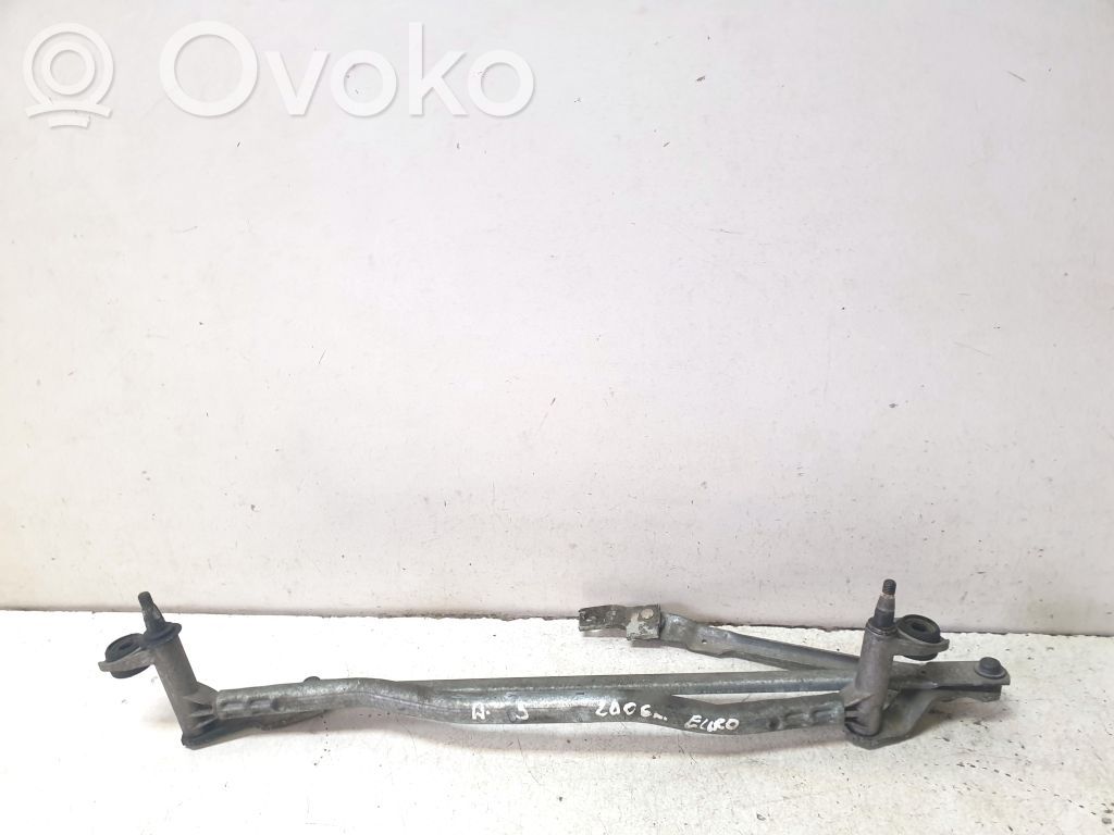 Audi A3 S3 8P Mechanizm wycieraczek szyby przedniej / czołowej 