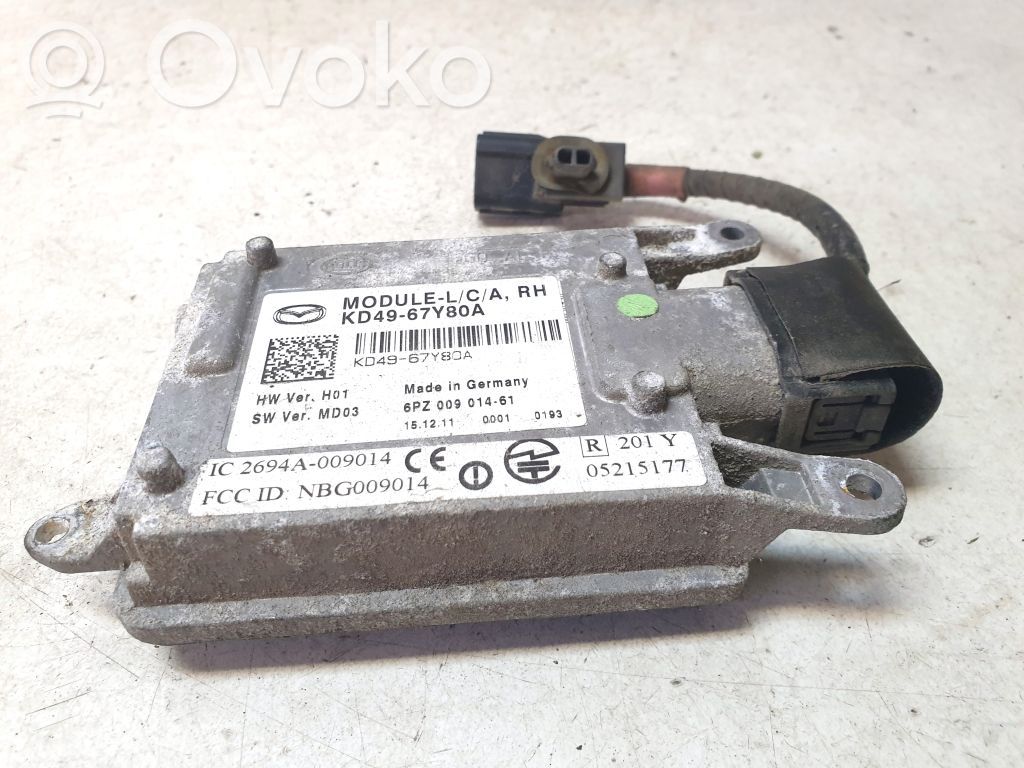 Mazda CX-5 Distronic sensor radar 