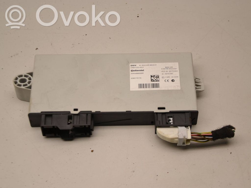 BMW 5 GT F07 CAS valdymo blokas/ modulis 