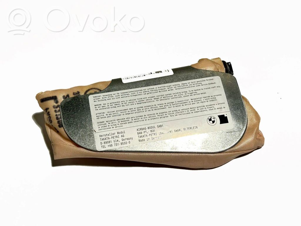 BMW 5 GT F07 Poduszka powietrzna Airbag fotela 