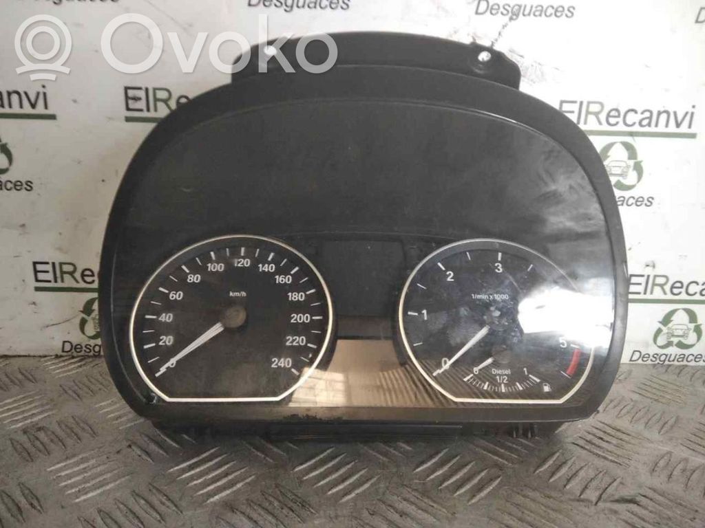 BMW 1 E81 E87 Speedometer (instrument cluster) 