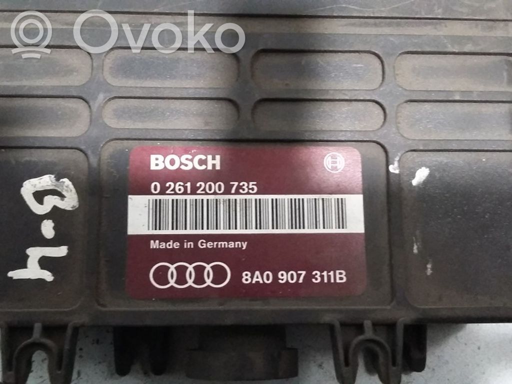 Engine control unit/module   8A0907311B,0261200735