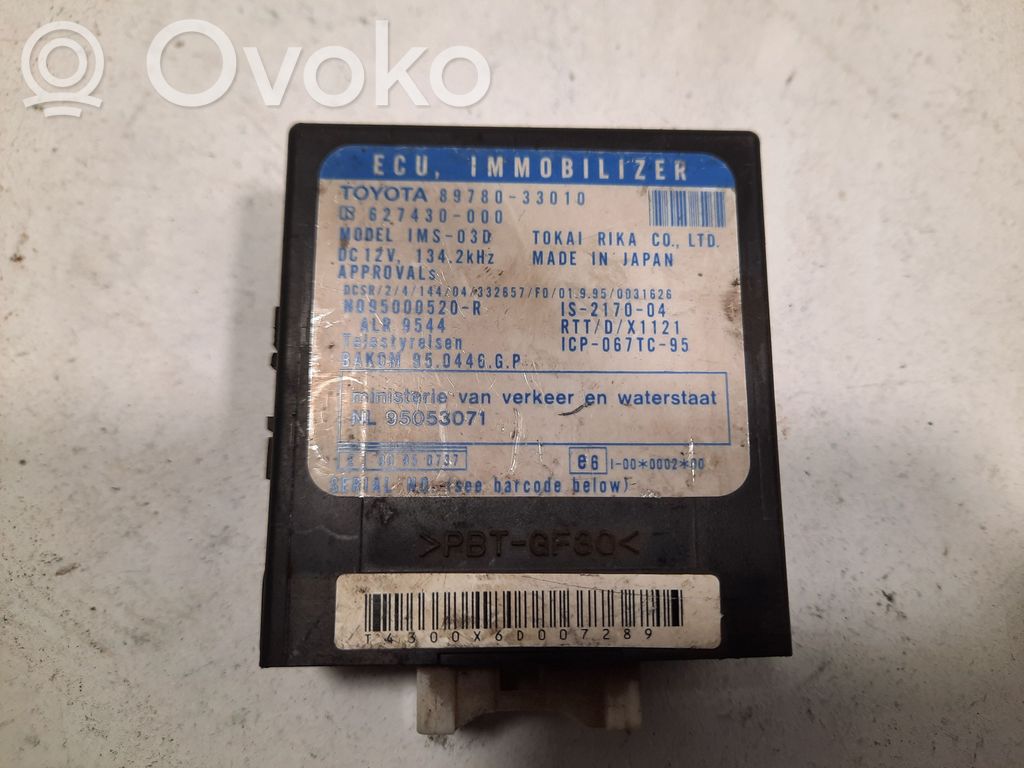 Moduł / Sterownik immobilizera   627430000,8978033010