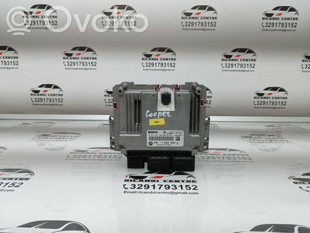 Mini One - Cooper Coupe R56 Engine control unit/module ECU 