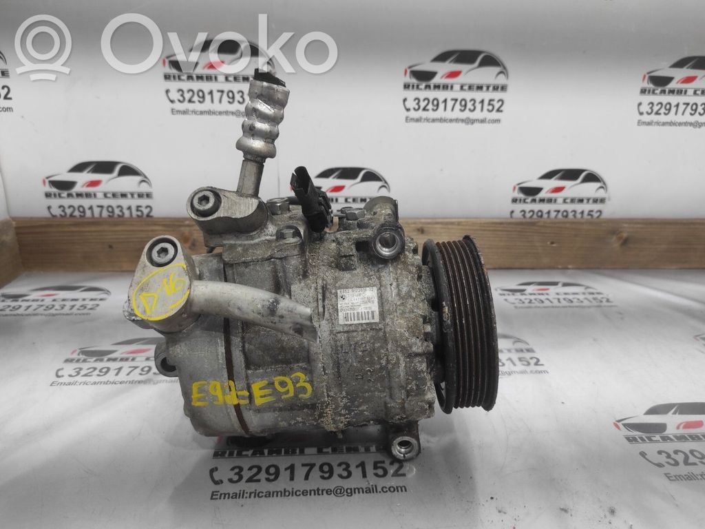 Klimakompressor Pumpe   64529122618,22527010,4471908543,64529122618,6452912261802,9122618,912261802