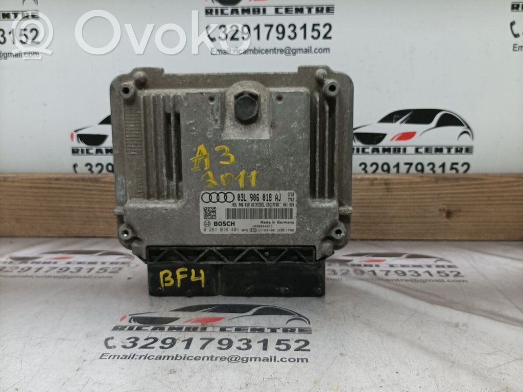 Audi A3 S3 8P Engine control unit/module ECU 