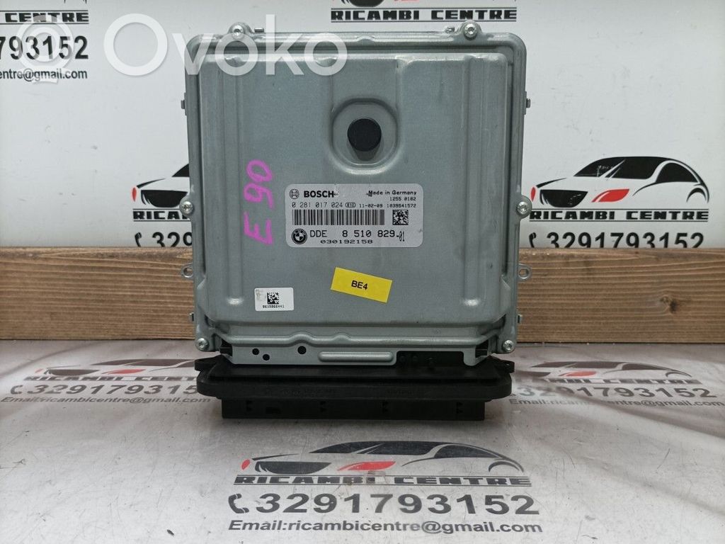Engine control unit/module ECU   851082901,0281017024,13618515081,13618518269,13618518272,13618519668,13618519671,8510829,851082901