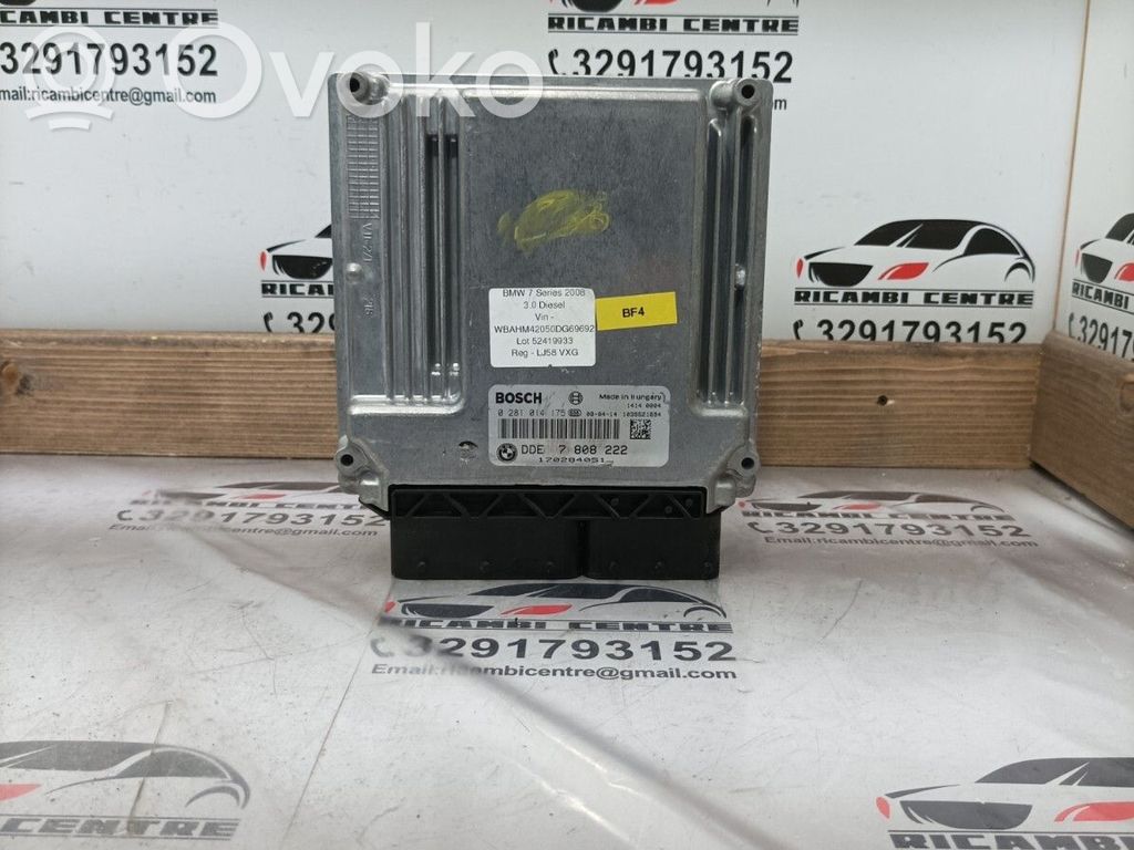BMW 7 E65 E66 Komputer / Sterownik ECU silnika 