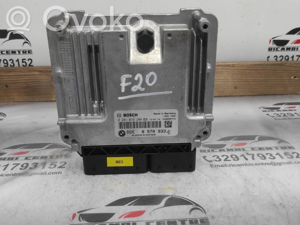 BMW 3 F30 F35 F31 Engine control unit/module ECU 