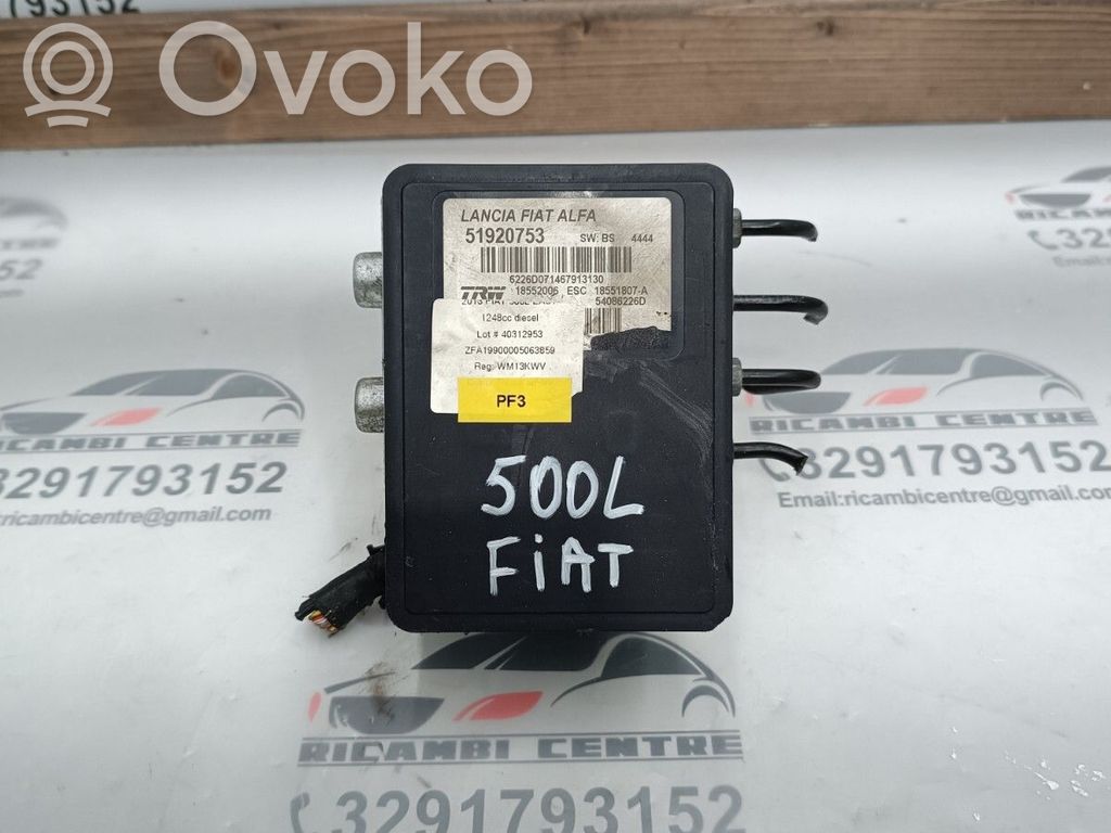 Fiat 500 Sterownik / moduł ABS 