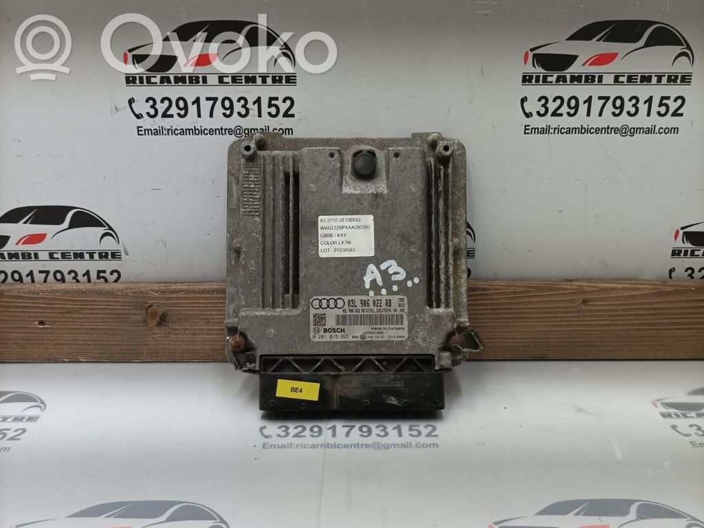 Audi A3 S3 8P Engine control unit/module ECU 