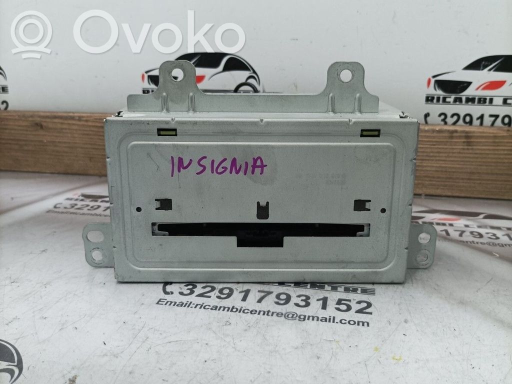 Opel Insignia A Panel / Radioodtwarzacz CD/DVD/GPS 