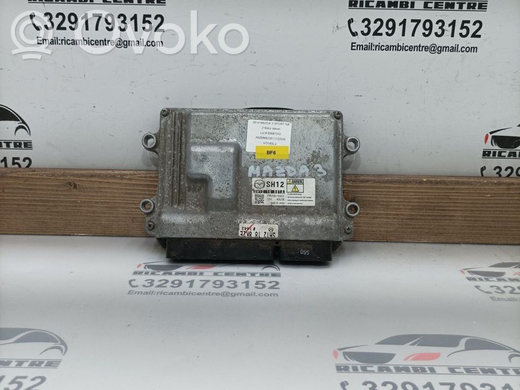 Mazda 3 II Komputer / Sterownik ECU silnika 