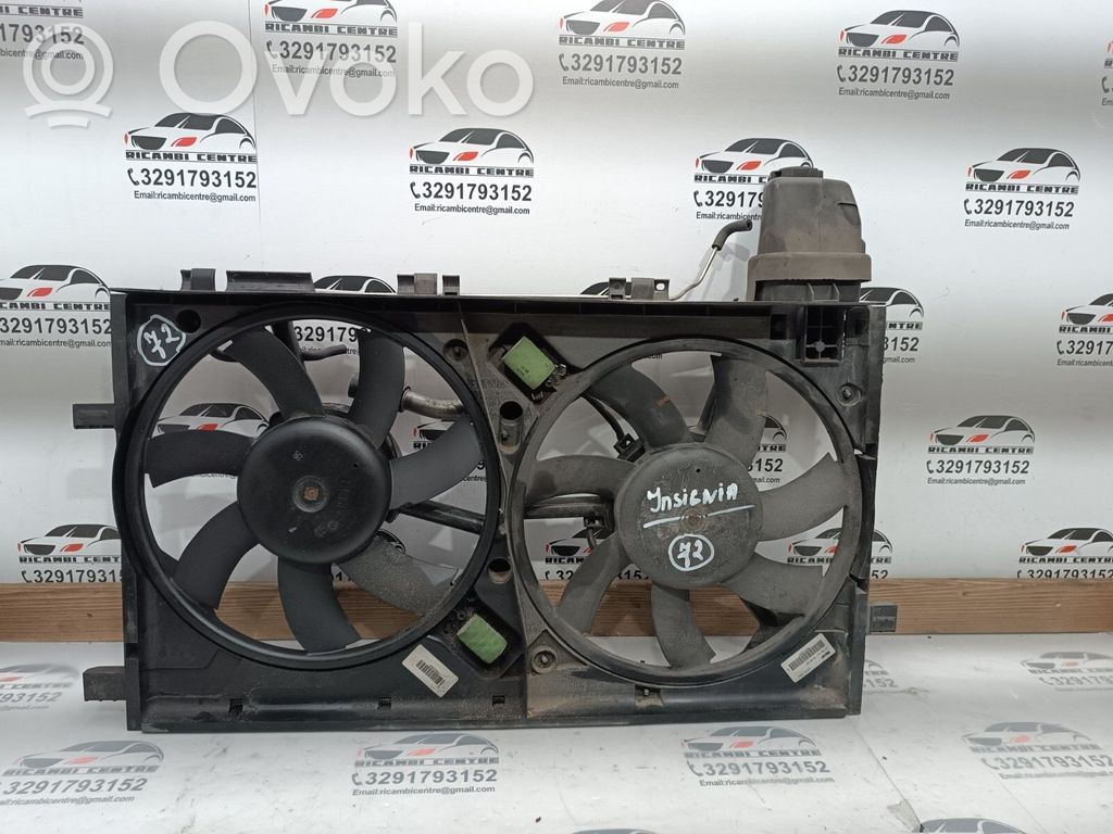Opel Insignia A Lüfter Satz Set 