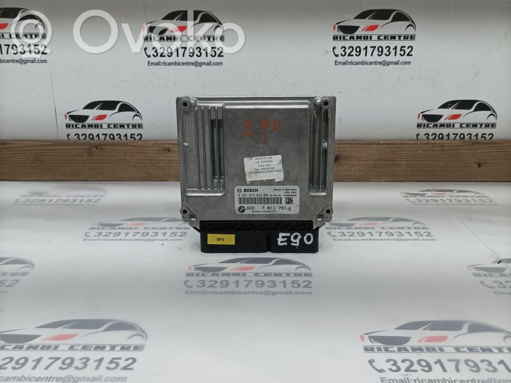 BMW 3 E90 E91 Engine control unit/module ECU 