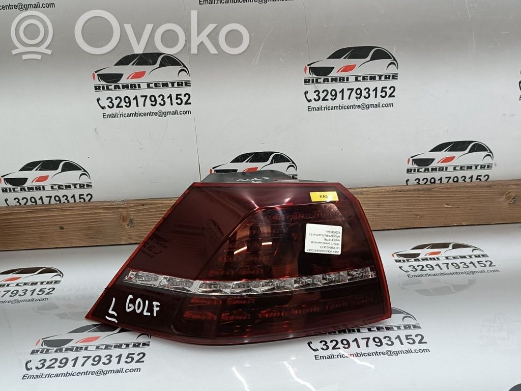 Volkswagen Golf VII Luci posteriori 