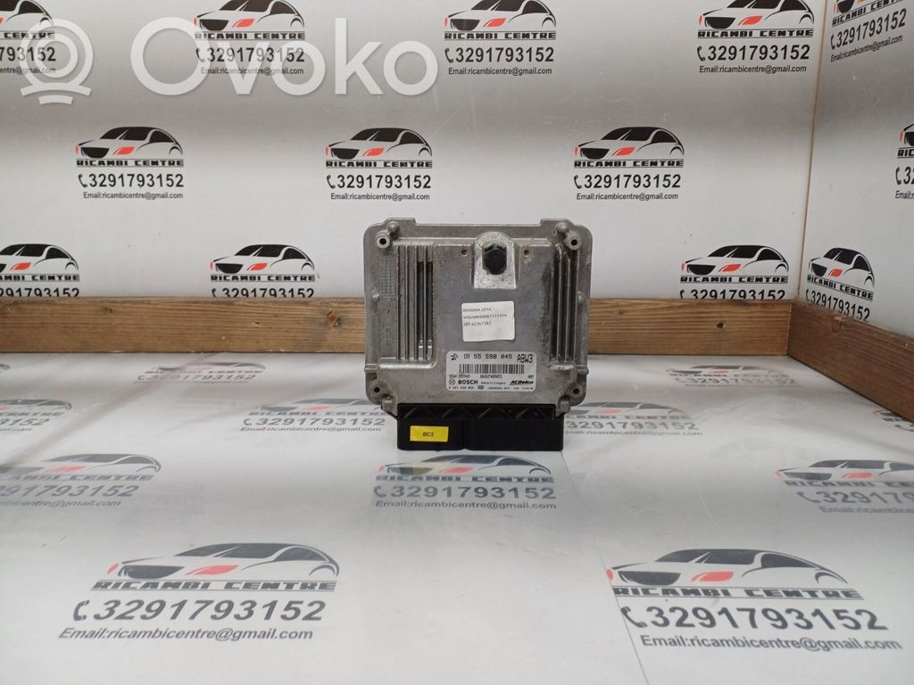 Engine control unit/module ECU   55579447,0201030852,55579447,55598045