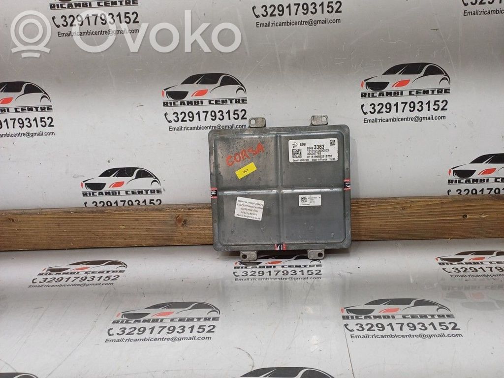 Opel Corsa E Engine control unit/module ECU 