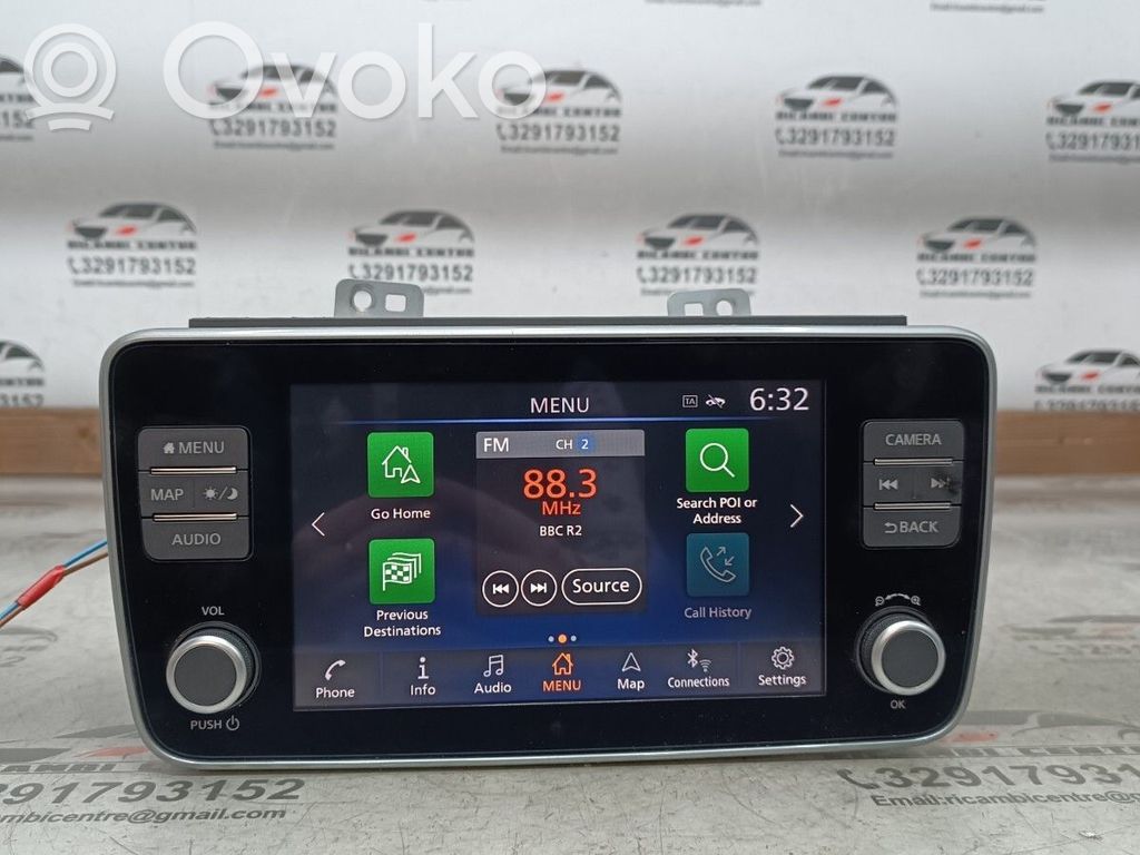 Nissan Leaf II (ZE1) Unitate principală radio/CD/DVD/GPS 