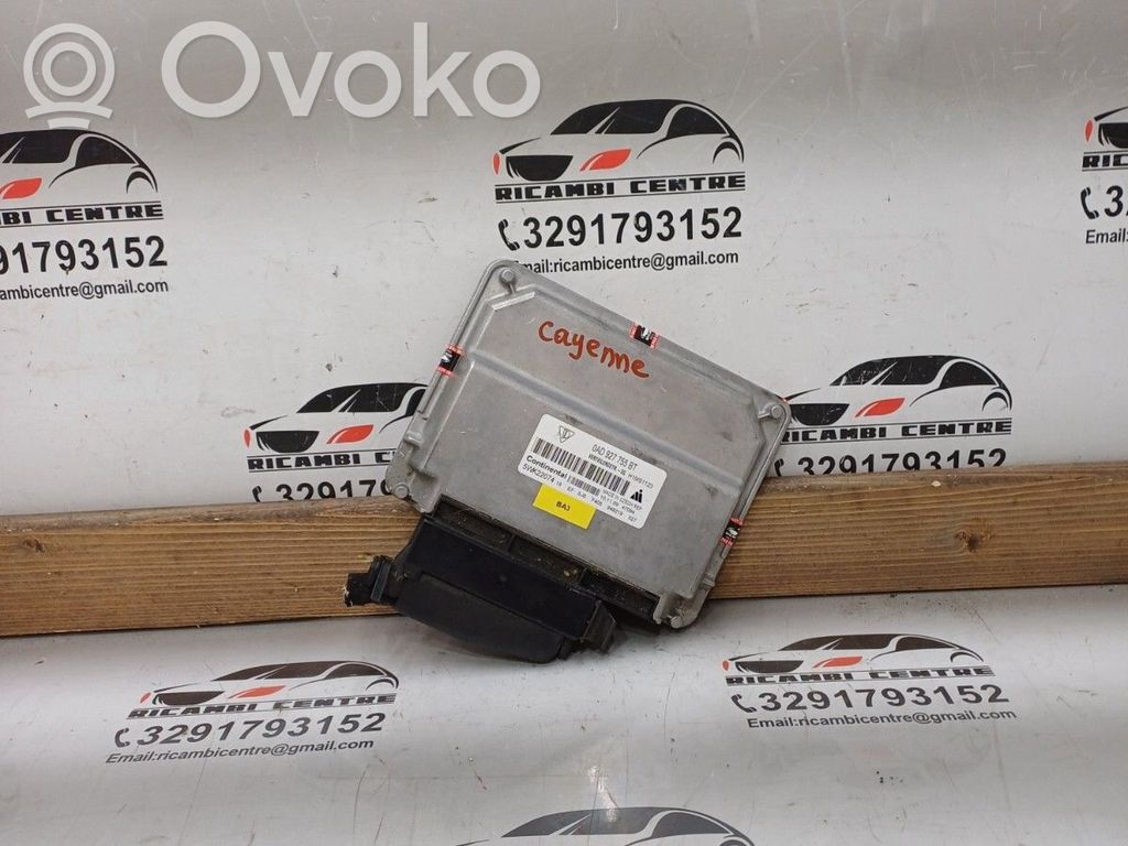 Porsche Cayenne (9PA) Unité de commande, module ECU de moteur 