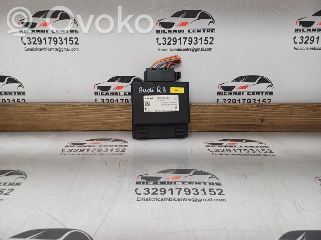 Módulo de control de arranque/parada   8K0959663D,8K0959663,8K0959663D