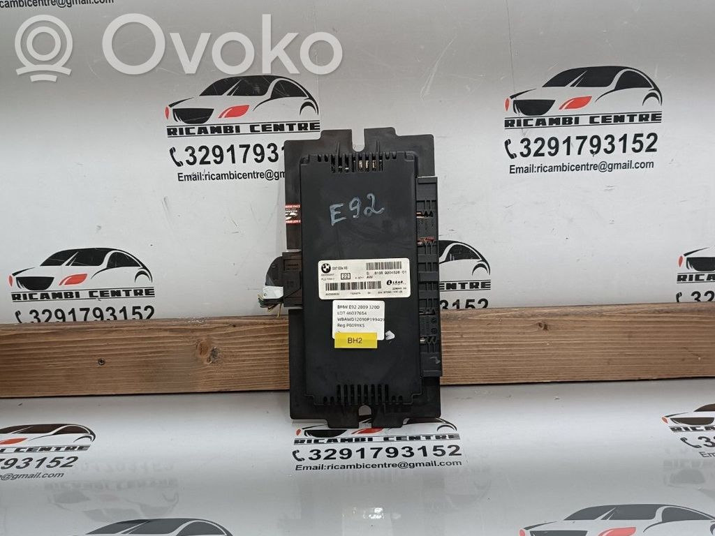 BMW 3 E92 E93 Aizmugurējo bremžu (EMF) vadības bloks 