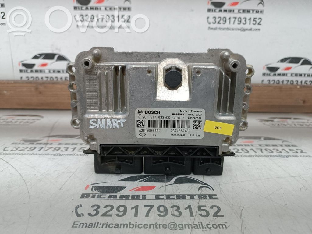 Smart ForFour II W453 Engine control unit/module ECU 