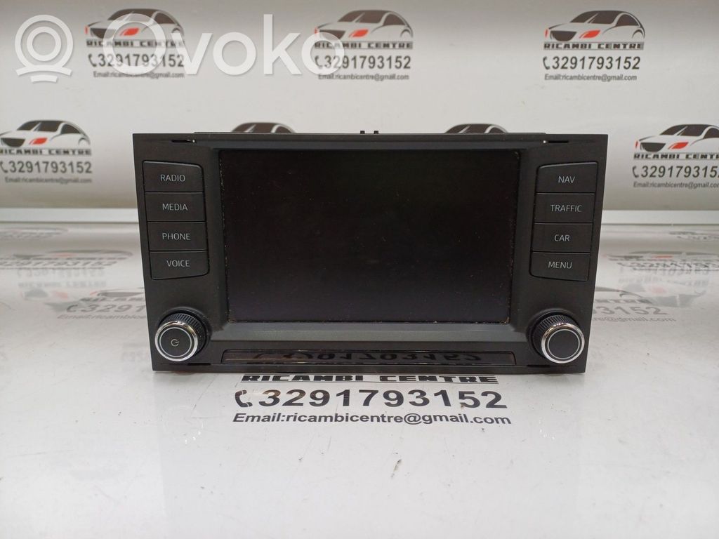 Seat Ibiza IV (6J,6P) Radio/CD/DVD/GPS head unit 