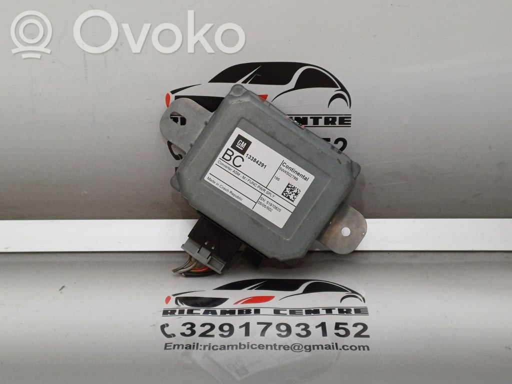 Opel Corsa E Head unit multimedia control 