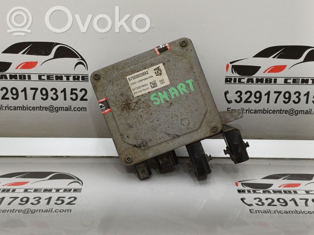 Smart ForFour II W453 Moduł / Sterownik wspomagania kierownicy 