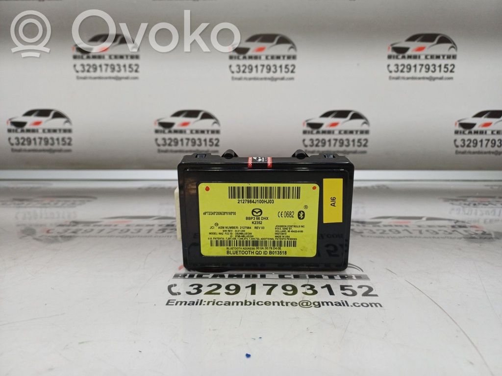 Mazda 3 Bluetooth control unit module 