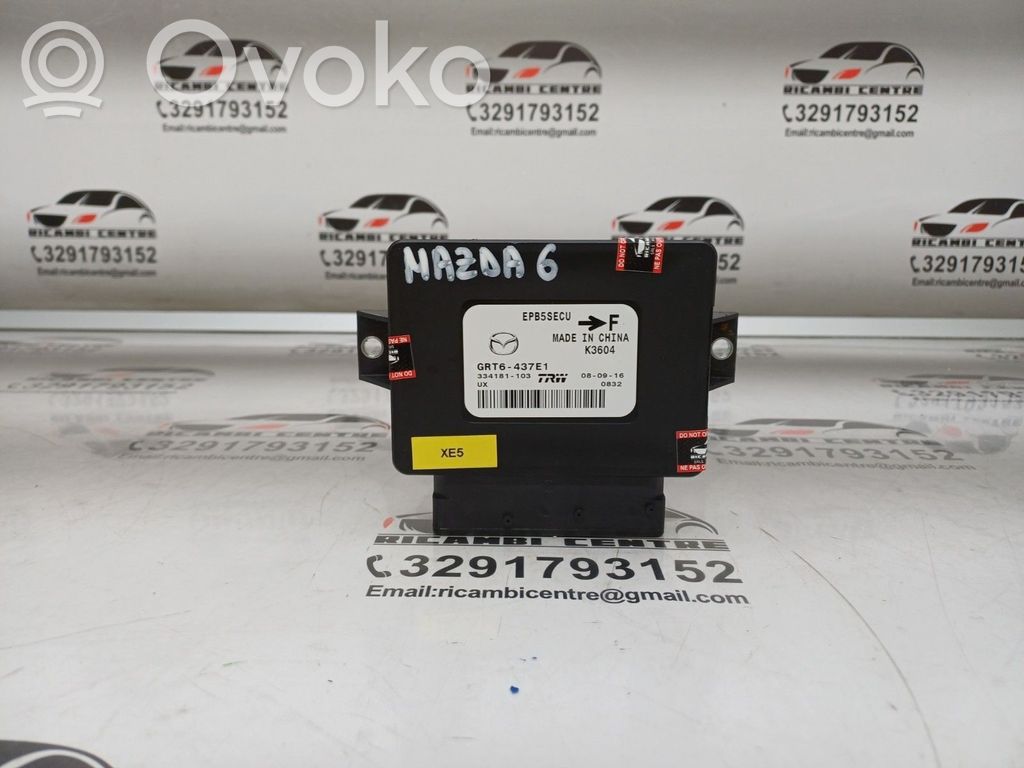 Mazda 6 Parking PDC control unit/module 