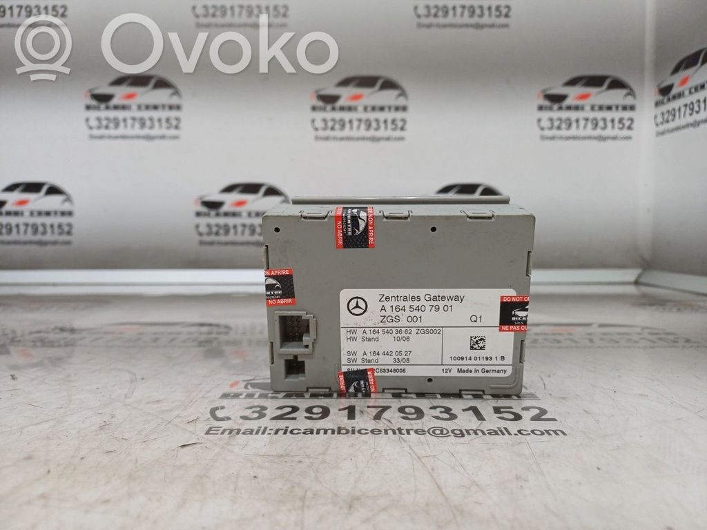 Mercedes-Benz ML W164 Moduł sterowania Gateway 