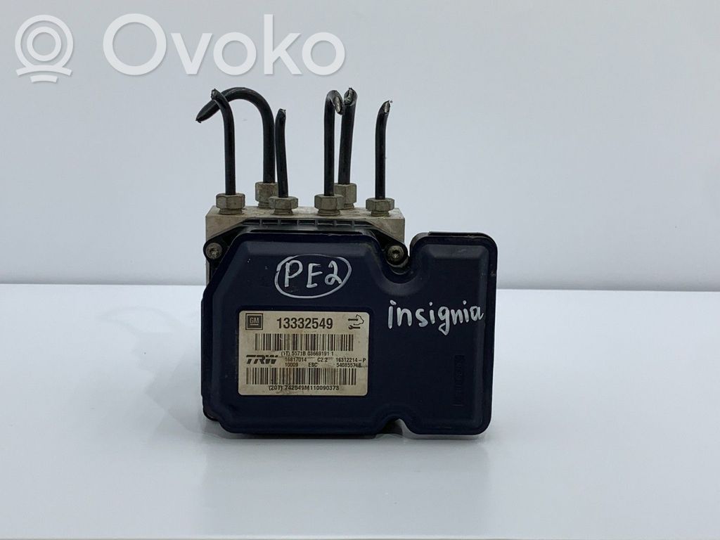 Opel Insignia A ABS control unit/module 