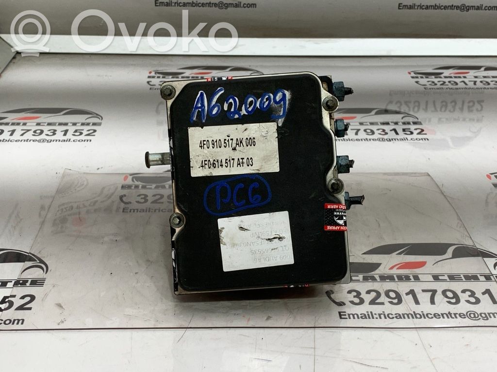 Audi A6 S6 C6 4F ABS vadības bloks 