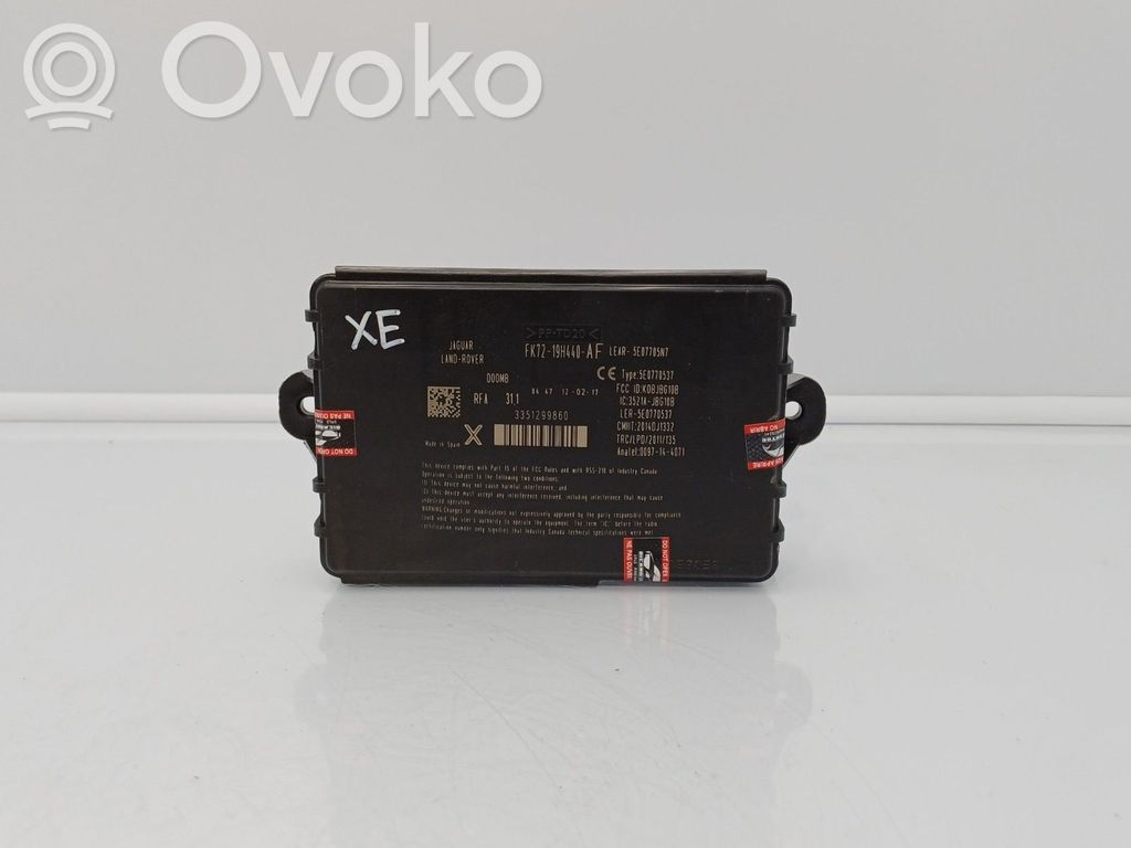 Jaguar XE Keyless (KESSY) go control unit/module 