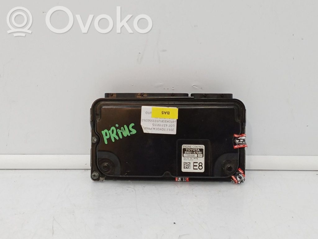 Toyota Prius c Unité de commande, module ECU de moteur 