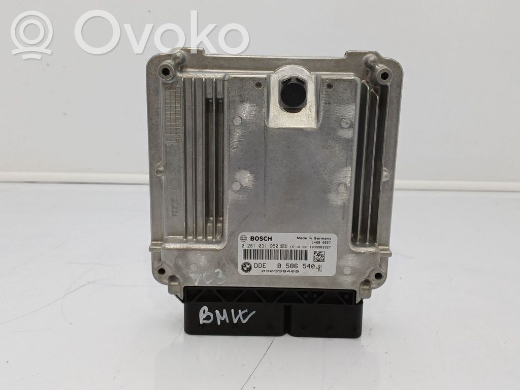 BMW 3 F30 F35 F31 Engine control unit/module ECU 