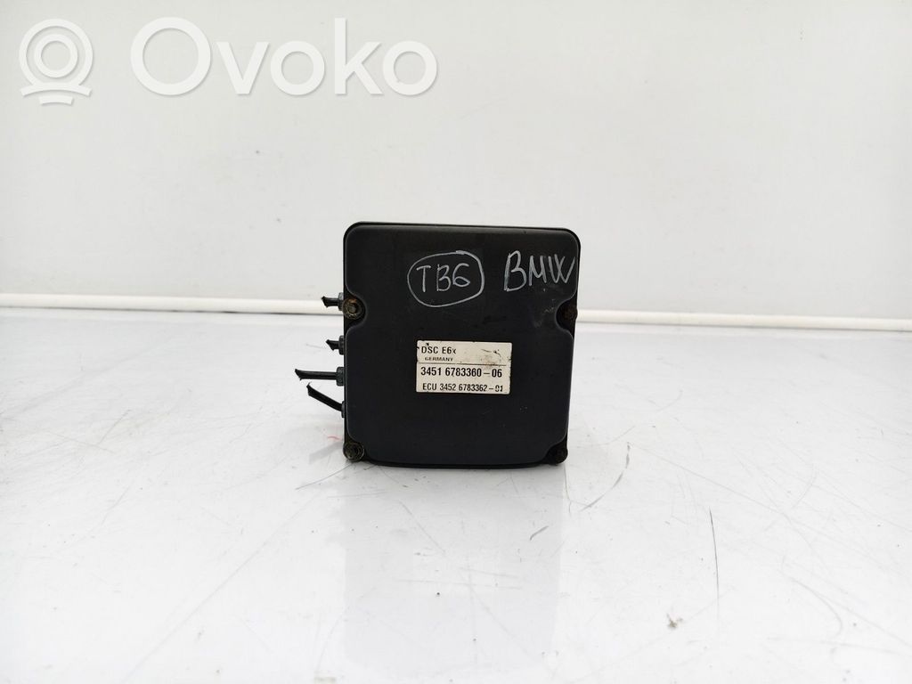 BMW 6 E63 E64 ABS valdymo blokas 