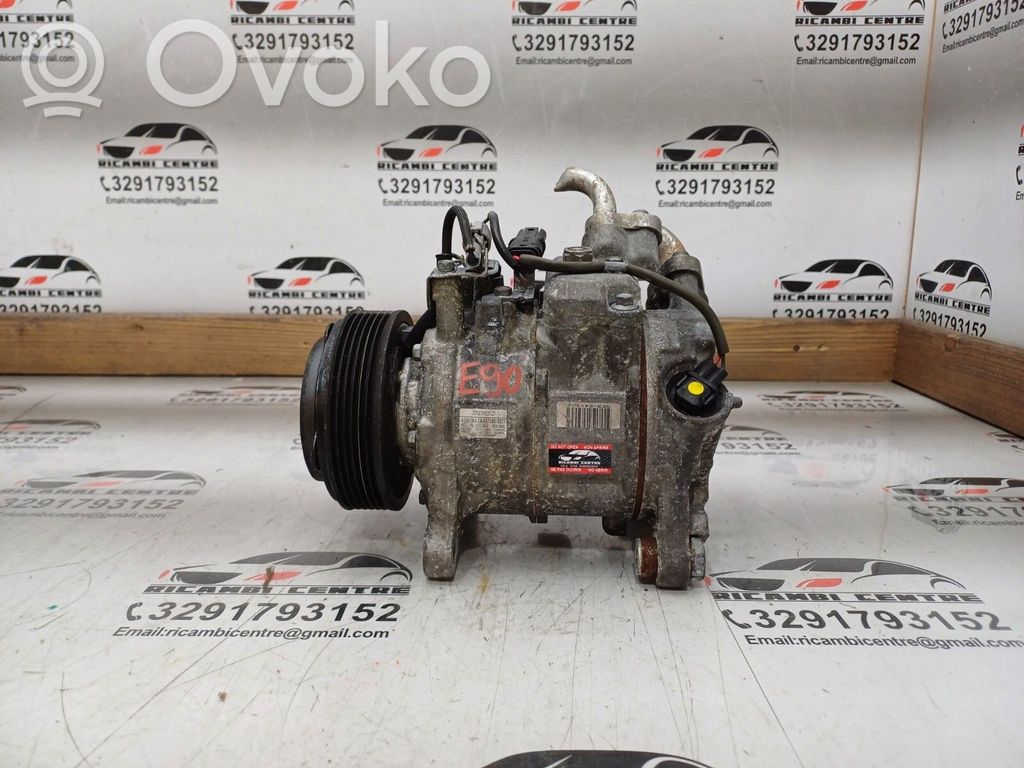 Air conditioning (A/C) compressor (pump)   64529225703,22527010,64529215947,64529223694,6SBU14A,9215947,9223694,9225703,922570301,GE4471603031