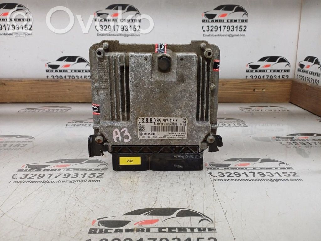 Audi A3 S3 8P Engine control unit/module ECU 
