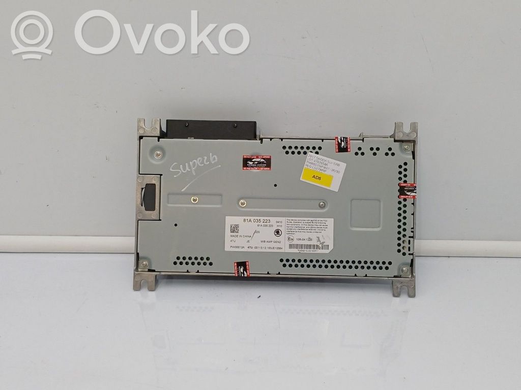 Skoda Superb B8 (3V) Amplificator sunet 