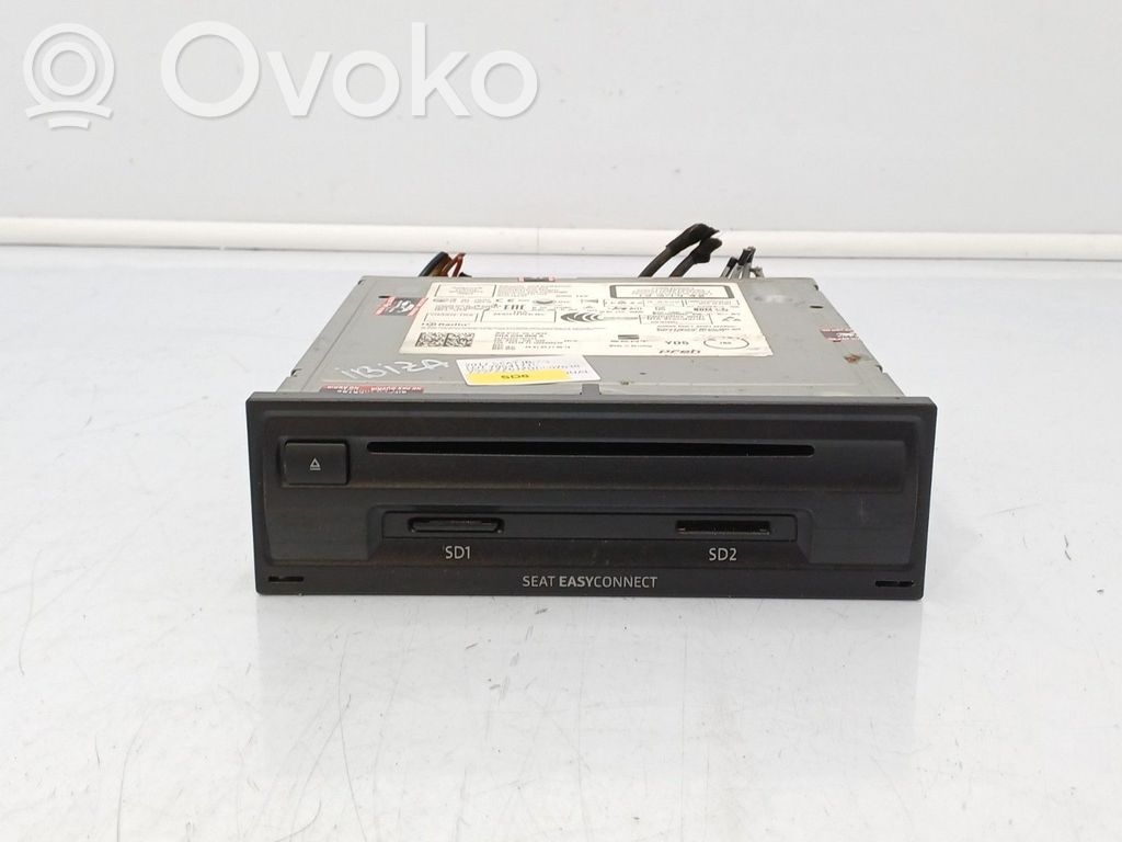 Seat Ibiza IV (6J,6P) GPS navigation control unit/module 
